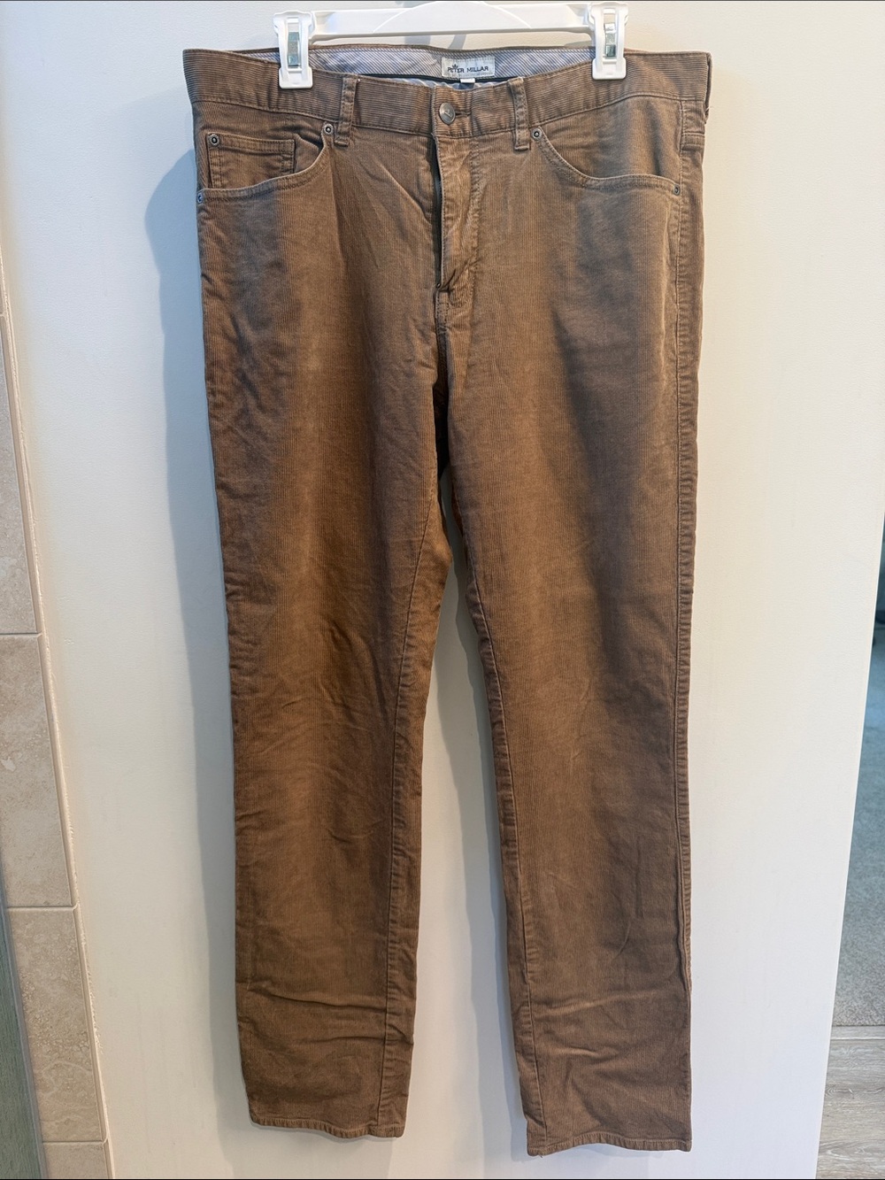 Peter Millar Men's Corduroy Pants — Brown